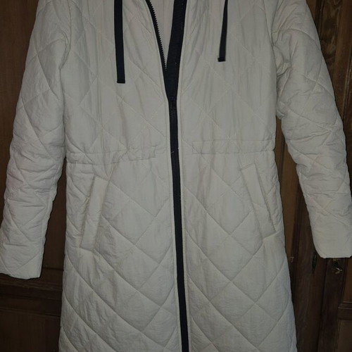 Compania Fantastica long women's jacket beige like new, lightweight