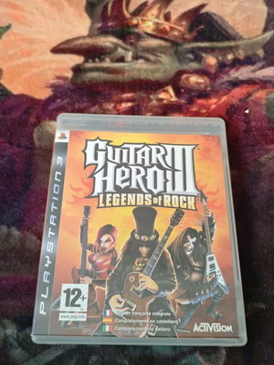 Guitar Hero 3 Legends of Rock for PlayStation 3 like new
