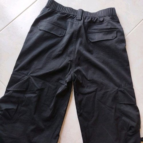 Pants L size buggy style new, black