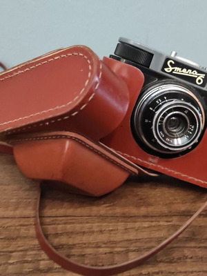 Φωτογραφική μηχανή LOMO Smena6 Σαν καινούργιο, Σοβιετικής Ένωσης 1961 με δερμάτινη θήκη