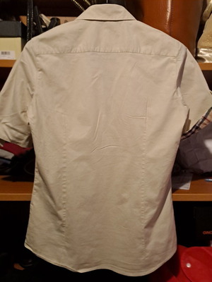 Burberry риза като ново, бежова, размер S