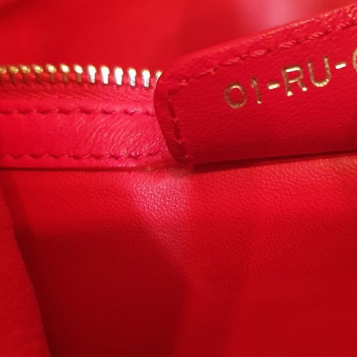 Book tote Dior large size, good as new, red