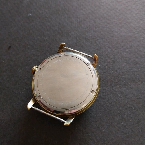 Technos men's wind-up watch used, vintage 1960s