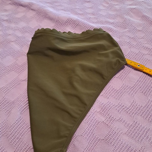 Bikini slip, green, size XXL