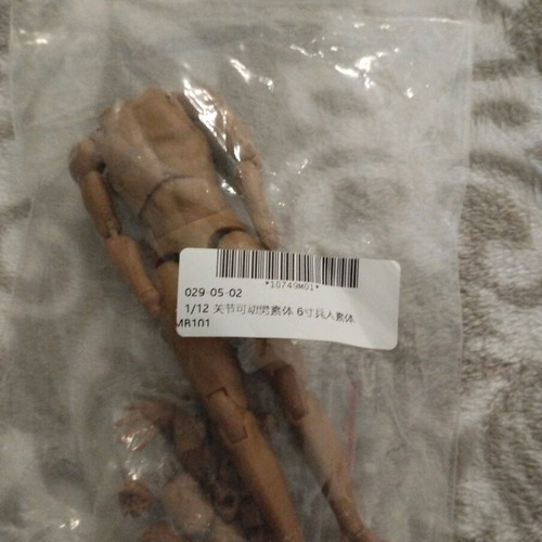 Male doll body new with joints about 13 centimeters