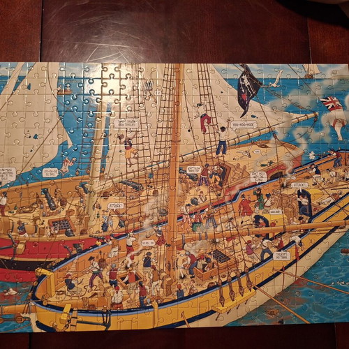 Puzzle Putrid Pirates jigsaw, 300 pieces, like new
