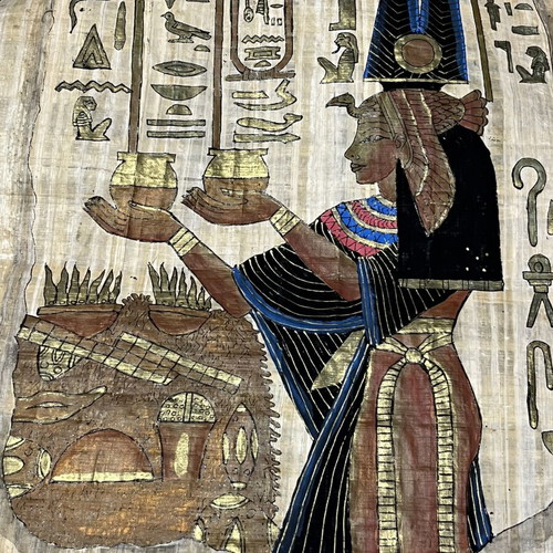 Egyptian poster used, 60x40 cm