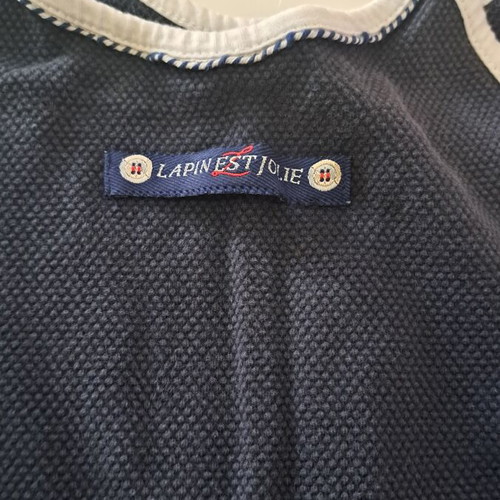Lapin House dress like new, dark blue, size 116 cm for ages 6-8