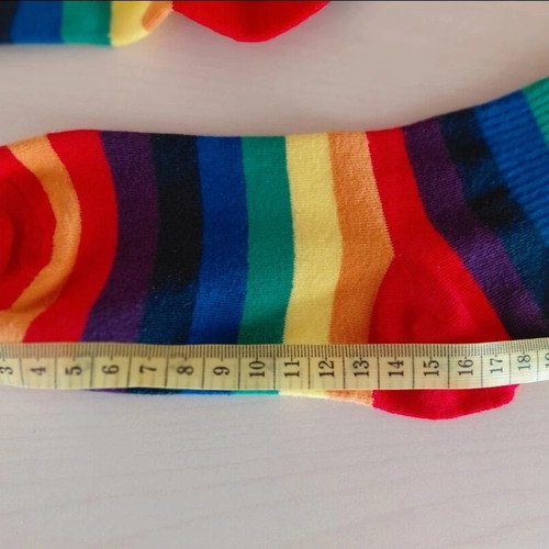 Rainbow Socks new, multicolored