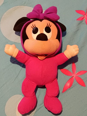 Mini Mouse doll used with removable hood