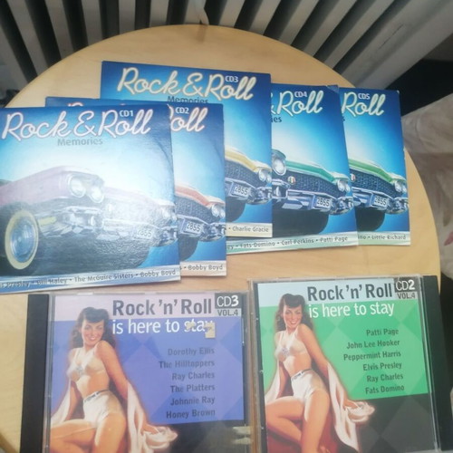 Rock & Roll CD pack of 7 used