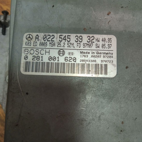 Engine Computer ECU used, Mercedes-Benz W210 A0225453932 0281001620