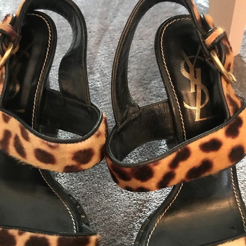 YSL sandals used, size 36, black