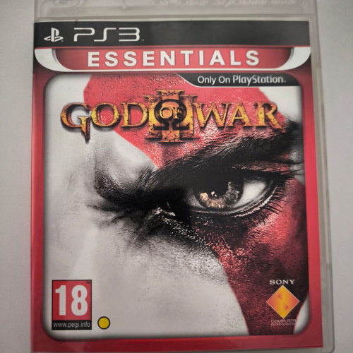 God of War III PS3 game like new, PlayStation 3