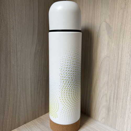Metal thermos flask