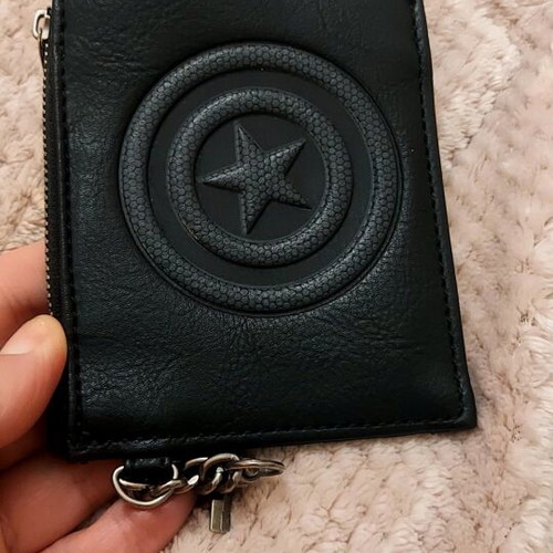 Marvel small keychain wallet new