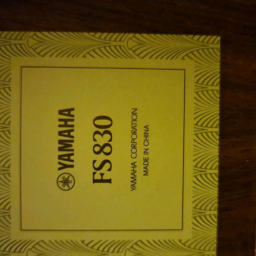Yamaha FS830 acoustic guitar new with box