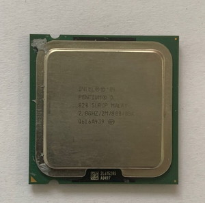 Επεξεργαστής Intel Pentium D 820 SL8CP 2.80 MHZ 775 LGA775 LGA-775