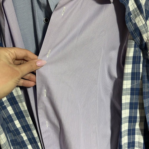 Men's dress shirts used, pack of 3, size XXL