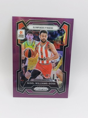Κάρτα 2023-24 Euroleague Prizm Nigel Williams-Goss purple σαν καινούργιο
