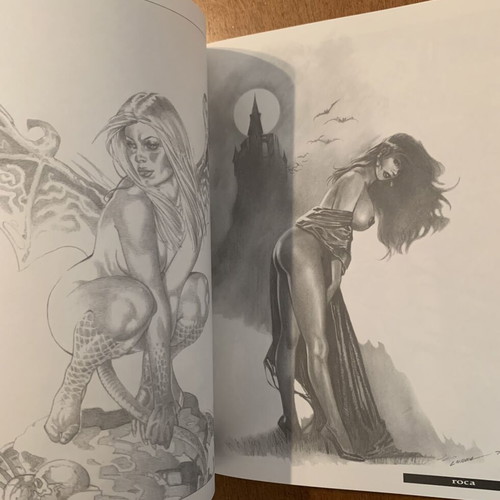 Artbook Crimson Embrace Vol.III 64 black and white pages new, SQP Inc