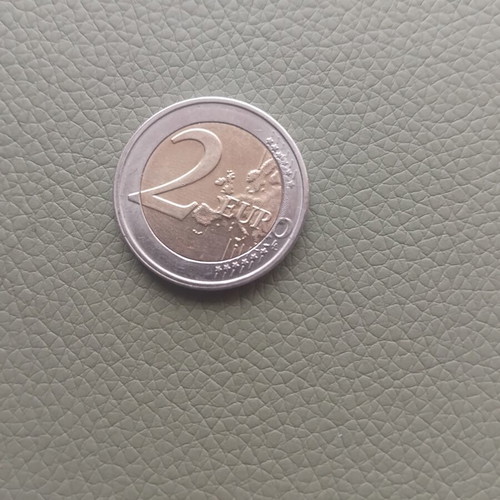 2 Euro Bulgaria coin used