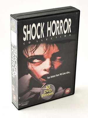Shock Horror DVD box set collection 10 DVDs used