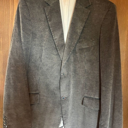 BOSS (Hugo Boss) men's corduroy blazer, size 60 (XXXL), brown