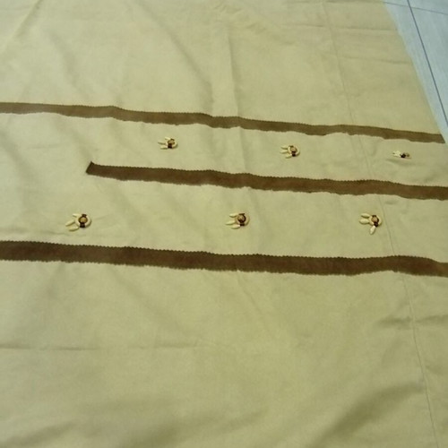Polyester tablecloth or throw, 1.80 x 2 m, new