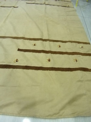 Polyester tablecloth or throw, 1.80 x 2 m, new