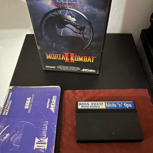 Mortal Kombat 2 Sega Master System used