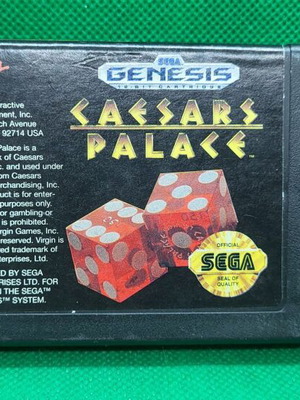 Caesars Palace παιχνίδι Sega Genesis μεταχειρισμένο, puzzle, 1993