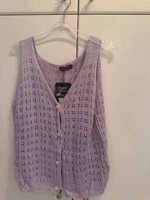 Vest new, purple, size L