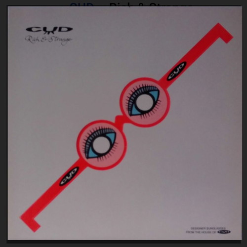 CUD Rich & Strange Vinyl 12" Single used, limited edition, numbered