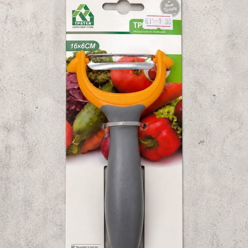 Vegetable peeler with ergonomic handle