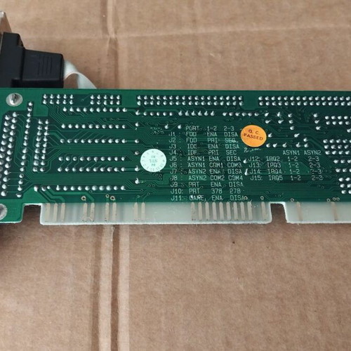 Mitsubishi P2C94001 16-bit ISA Multi Controller IDE Floppy COM Print Card like new