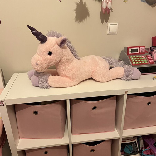 Unicorn plush large 70x40cm by Keel Toys used, excellent condition