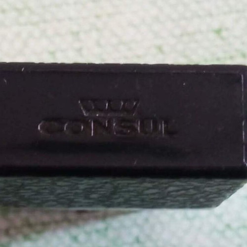 Vintage Consul gas lighter used, W. Germany 1970s