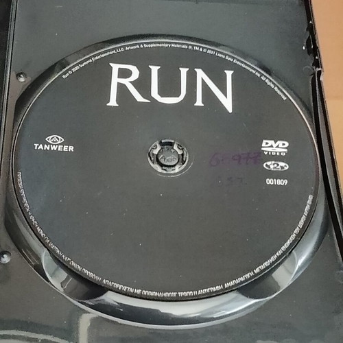 Run DVD like new, drama thriller with subtitles