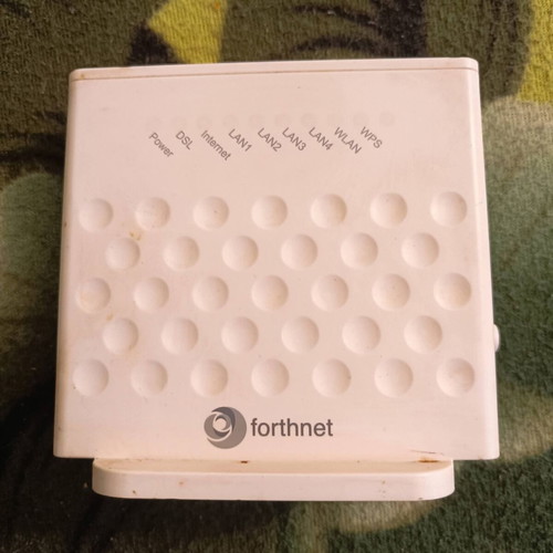 Modem Router ZTE forthnet used, compatible with all networks