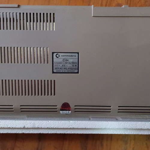 Commodore 64 like new with original box and warranty sticker