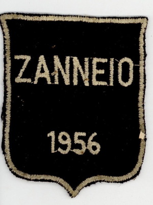 Zanneio cloth patch used from 1956
