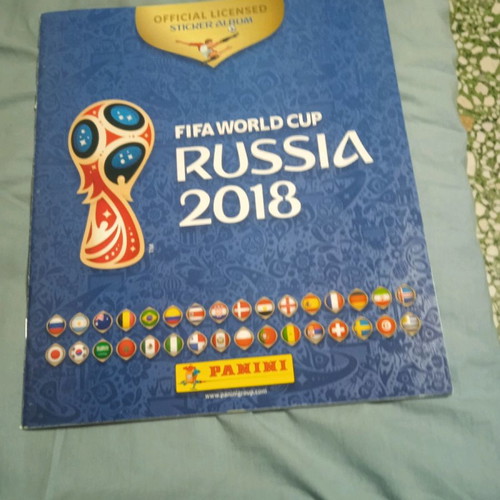 FIFA World Cup 2018 Panini with 350 stickers