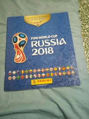FIFA World Cup 2018 Panini with 350 stickers
