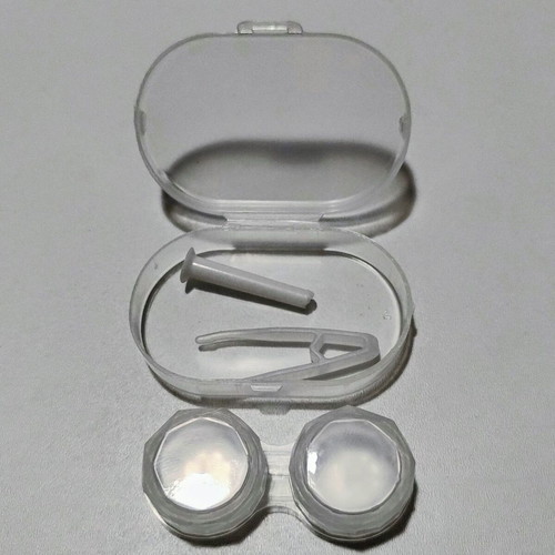Transparent Contact Lens Travel Kit