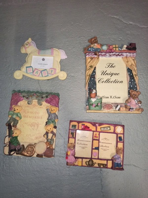 Children's photo frames new, set of 4 pieces