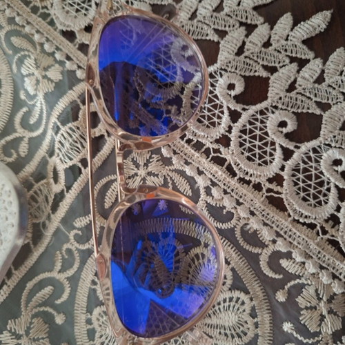 Jfull sunglasses like new, soft pink and purple