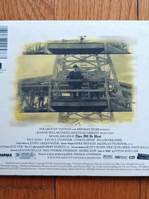 Jonny Greenwood - There Will be Blood (Music from the Motion Picture) cd