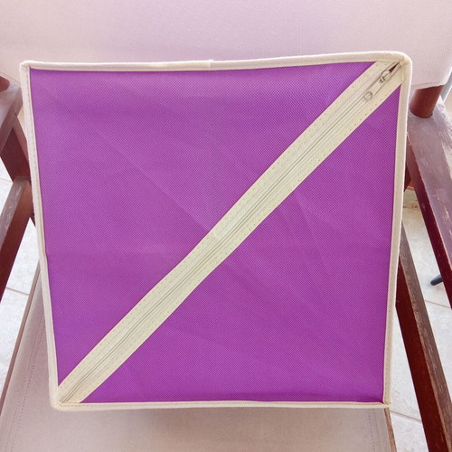 Fabric Drawer Organizer like new, purple color