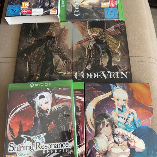 Xbox One game set with 8 new steelbook editions